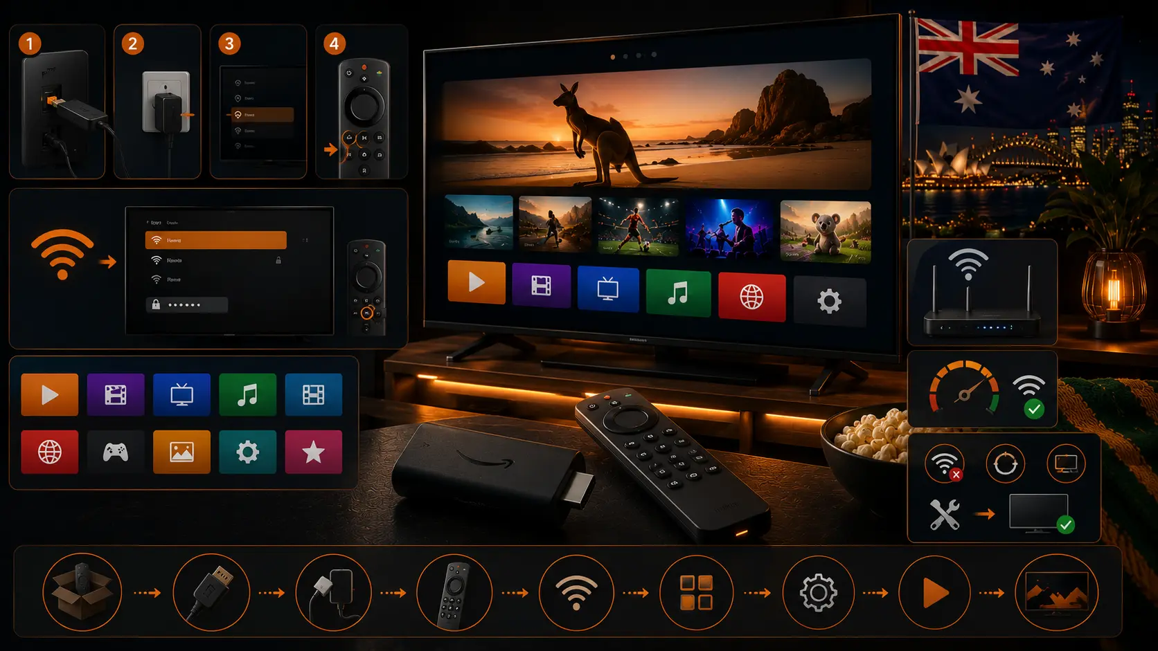 Fire TV Stick Setup Guide for Australia: Apps, Wi-Fi and Troubleshooting